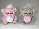 2 Vintage Furby Baby 2005 Sleepy Pink Gray White Electronic Toy Not Working