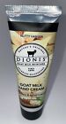 Dionis Goat Milk Hand Cream For Dry Hands Nutty Vanilla 1oz 28g Sealed Travel
