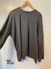 Shirin Guild 100 Percent Merino Wool Grey Oversized Casual Sweater Size One Size