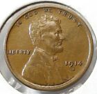 1914-S Lincoln Wheat Cent in Almost Uncirculated Condition KM#132   (194)