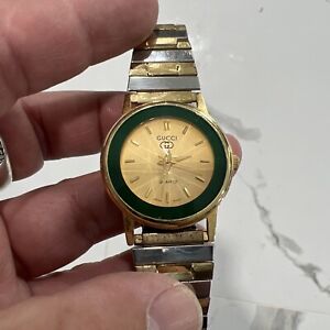 Vintage Gucci Watch Parts Or Repair