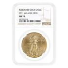 2011-W 1 oz $50 Burnished Gold American Eagle NGC MS 70
