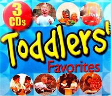 Toddlers Favorites 3CDs  NEW!, 60 Songs,Playtime,Silly ,Sing alongs ,Preschool