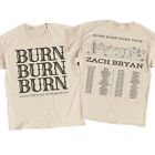 Zach Bryan - Burn Burn Burn Tour 2023 Double Sided T-Shirt S-5XL