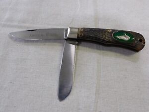 New ListingCamillus wildlife series Folding Knife w/bear, Vintage knife, Camillus Knife