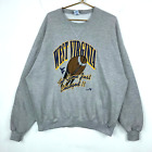 Vintage West Virginia Football Sweatshirt Crewneck 3XL Gray Ncaa 90s