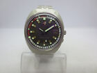 VINTAGE RADO CAPTAIN COOK DATE STAINLESS STEEL AUTOMATIC MENS WATCH