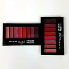 2 Maybelline New York Lip Color Palette by Lip Studio Shades Nude to Wine Sealed