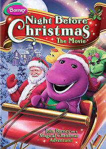 Barney's Night Before Christmas (DVD, 1999) Christmas Movie