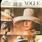 Vintage Vogue Hat & Turban Pattern Patricia Underwood All Sizes #7600 or #630