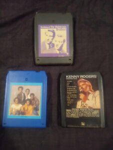 New Listing8 Track Tapes Kenny Rogers Temptations Righteous Brothers