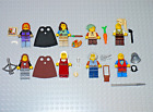 LEGO Town Square Minifigures Only Tax Collector Surf Wolf Pack Maiden kid 10332