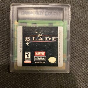 Blade (Nintendo Game Boy Color, 2000) Authentic GBC Cartridge Only TESTED RARE