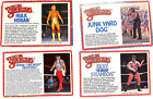 Lot of (16) WWF LJN Wrestling Superstars Vintage Bio File Cards  HULK HOGAN +#JE
