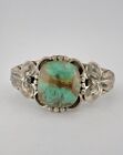 Vintage Navajo Sterling Silver High Grade Royston Turquoise Cuff Bracelet 36.5g
