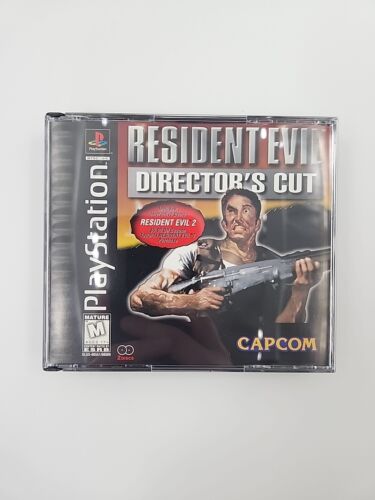 Resident Evil Director's Cut PS1 Sony PlayStation 1 CIB Complete Demo Reg. Card