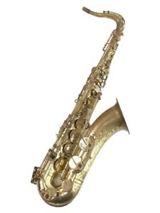 Yamaha YTS-32 Gold Tenor Sax Saxophone with hard case Used Japan YTS32