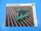 Original John Deere Sales Brochures Flail Shredders & Mowers 520 M1380