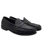 New ListingG.H. BASS Weejuns Parker 10.5 D Black Leather Penny Loafers Dress Shoes GH Bass