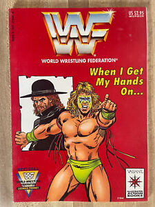 WORLD WRESTLING FEDERATION WWF When I Get My Hands On... 1991 NM Valiant