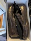 Via Spiga Studio Turit Mens Brown Leather Casual Loafers Dress Shoes Size 12
