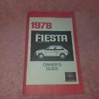 Genuine FORD 1978 FIESTA Owner's Guide BOOK -84 pages 5