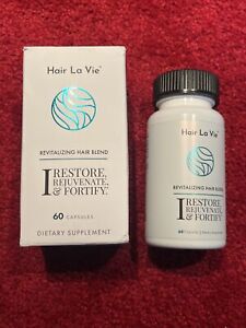 Hair La Vie Restore Rejuvenate  Fortify Vitamins 60 Caps Exp 9/25