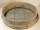 New ListingAntique OLD WOOD & WIRE Primitive GRAIN seed SIEVE Sifter 18” by 5