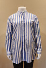 Lafayette 148 Long Sleeve Button Front Shirt 100% Cotton NWT