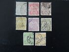 South Africa (Transvaal) Stamps SG175/79,81,83/84 all GU perfs not checked 1885