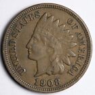 1908 Indian Head Cent Penny CHOICE XF E131 T