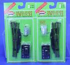 Pair of Model Power N Scale NiSi LH & RH Remote Control Turnout Switch Tracks