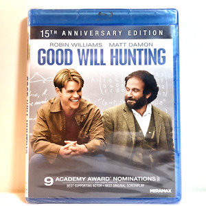 GOOD WILL HUNTING (1997) Blu-Ray Robin Williams, Matt Damon - Drama Romance NEW