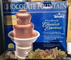 Rival Chocolate Fountain CFF5 3 Tier with Box Fast Ship!