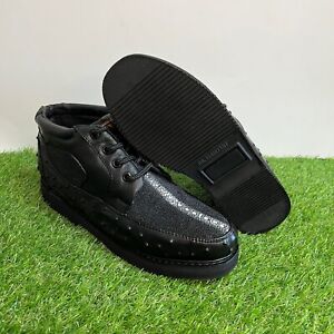 Mens Stingray/ Ostrich Print Leather Shoe Boot Zapato Casual Mantarraya Avestruz