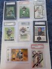77 Nfl Card Lot 8 Graded &Serial Numbered &autographs &Prizms