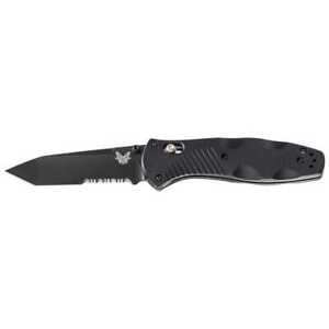 Benchmade Knives Barrage 583SBK Serrated Black 154CM Stainless Black Valox