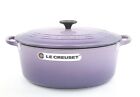 NEW IN BOX LE CREUSET OVAL CAST IRON DUTCH OVEN PROVENCE BLUE BELL PURPLE 8 QT