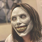 Horror Scary Exorcist Face Mask Demon Smile for Halloween Cosplay Party Costume