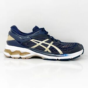 Asics Womens Gel Kayano 26 1012A457 Blue Running Shoes Sneakers Size 9