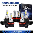 6000K LED Headlight High&Low Beam+Fog Light Kit For Honda Accord 2013 2014 2015 (For: 2014 Honda Accord)