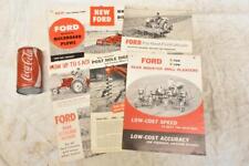 Vintage 1950's Ford Tractor Equipment Sales Catalog Brochure