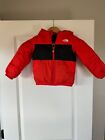 The North Face Down Hooded Jacket Toddler’s 3T Red Zip Up Moondoggy