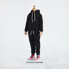 1/12 Scale Male Soldiers Clothes Hoodie&Sweatpants Sportswear Suits 4 Colors