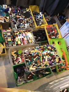Authentic Lego 1/2 Pound Mixed Lot ~ Bricks, decor, Plates & Parts all colors