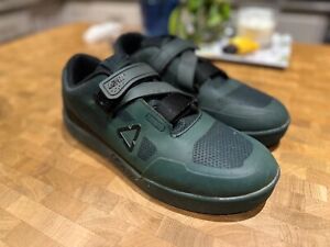 New ListingLeatt Shoe 5.0 Clip V22 - Ivy Green - MTB SPD Clipless - Waterproof - Size 12 US