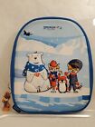 Aeroflot Russia Airlines kids backpack with Keychain keyring Russian 10 inches