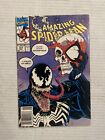 Amazing Spider-Man #347 Marvel Comics 1990 Classic Cover Venom  (Stained)