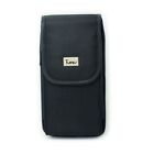 Vertical Canvas Case Pouch Holster w/ Belt Loop & Clip  4.05 x 2.08 x 0.47 inch