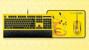 RAZER x Pokémon Pokemon Pikachu Special Edition Gaming Mouse and Keyboard Set